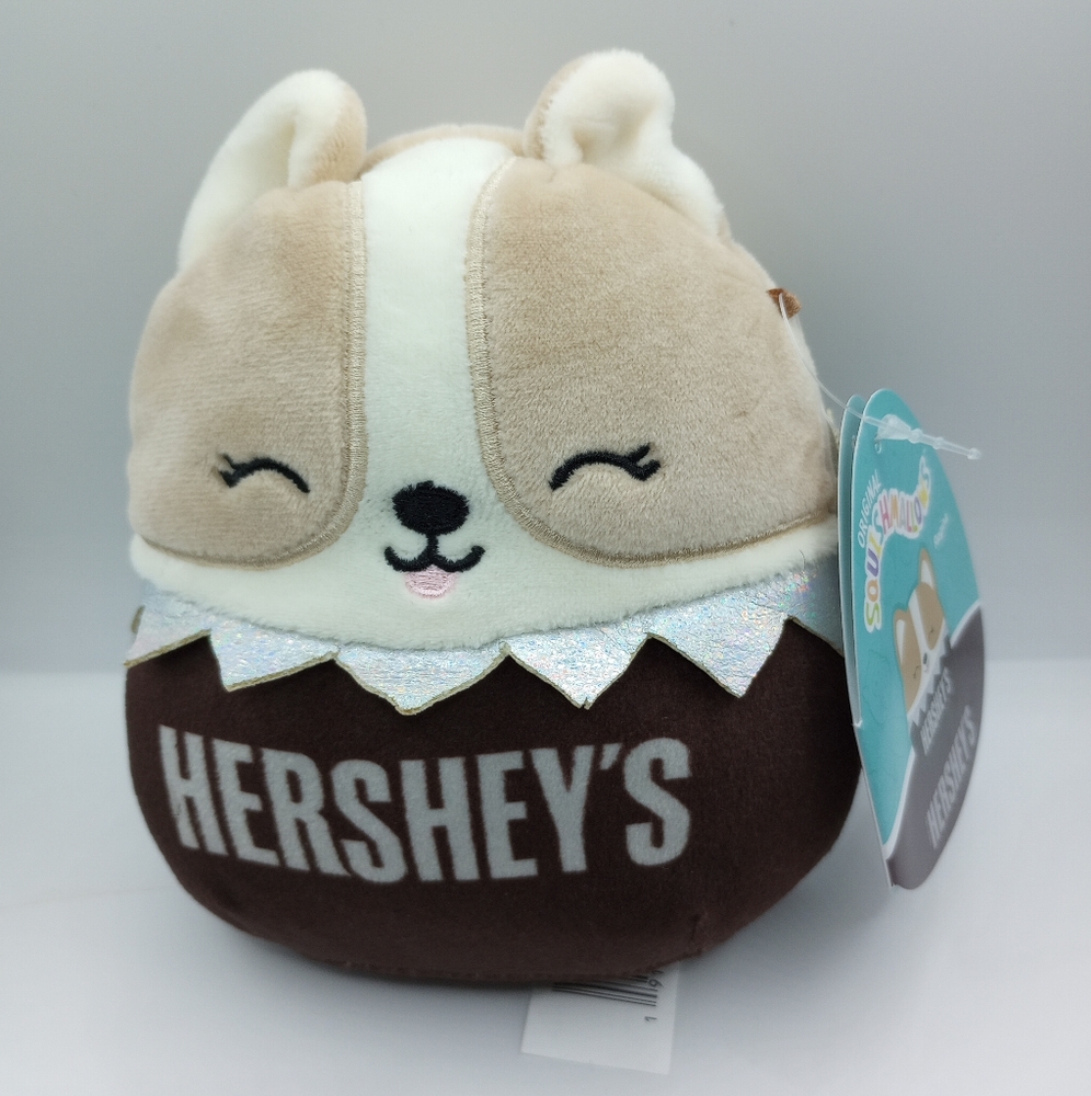 Squishmallow 5" Regina the Corgi (Hershey's)